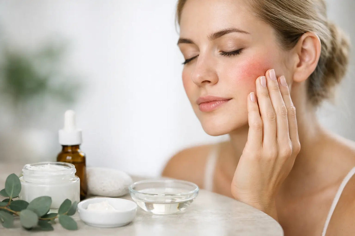 A Guide to Calming Irritated Skin Gently - Loma Lux Laboratories