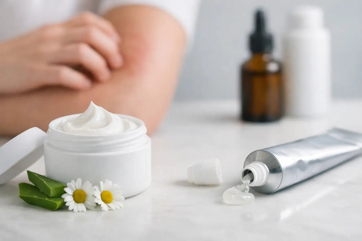 Eczema Cream vs Steroid Ointment - Loma Lux Laboratories