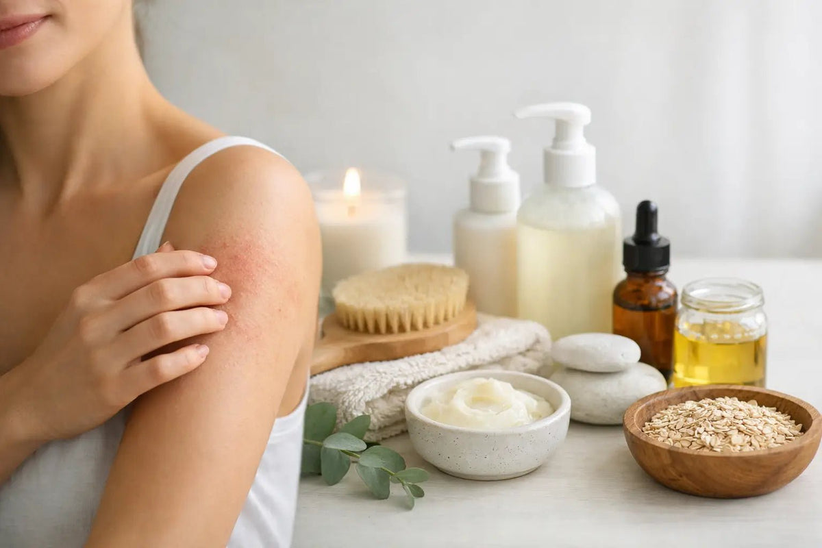 How to Build Eczema Routine That Calms Skin - Loma Lux Laboratories