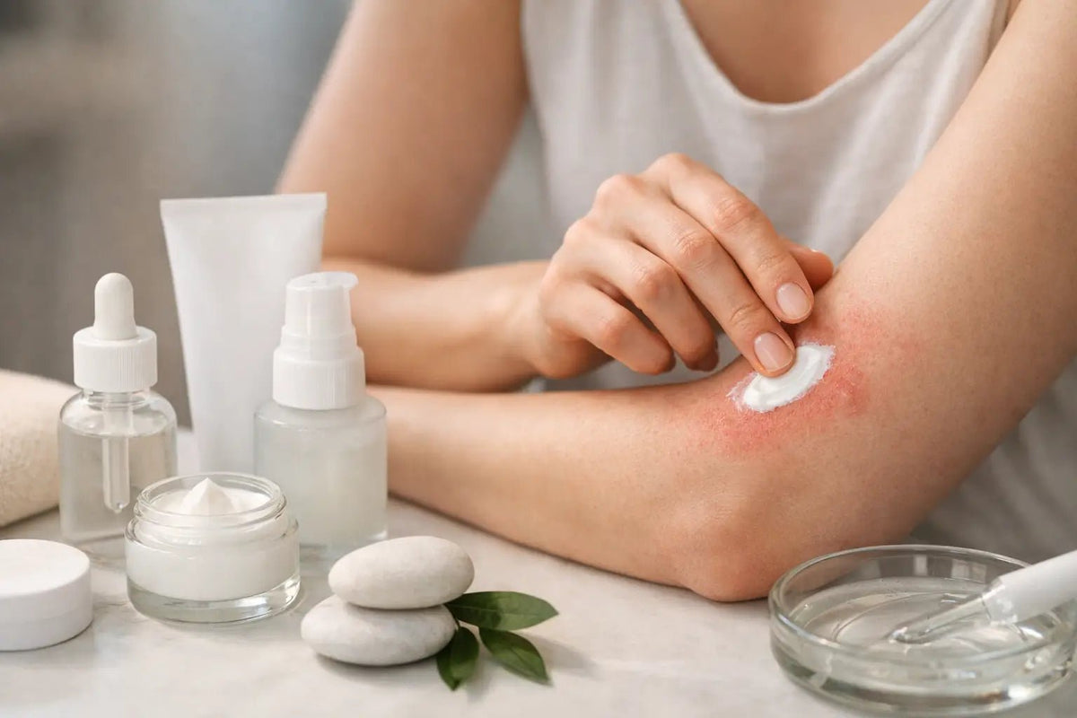 How to Layer Eczema Skincare Without Irritation - Loma Lux Laboratories