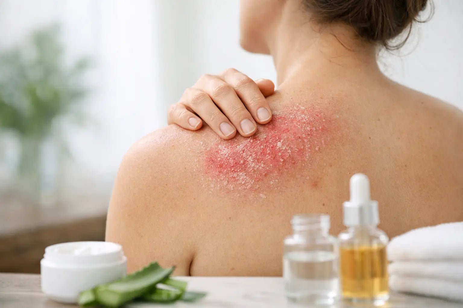 How to Reduce Psoriasis Redness Fast - Loma Lux Laboratories
