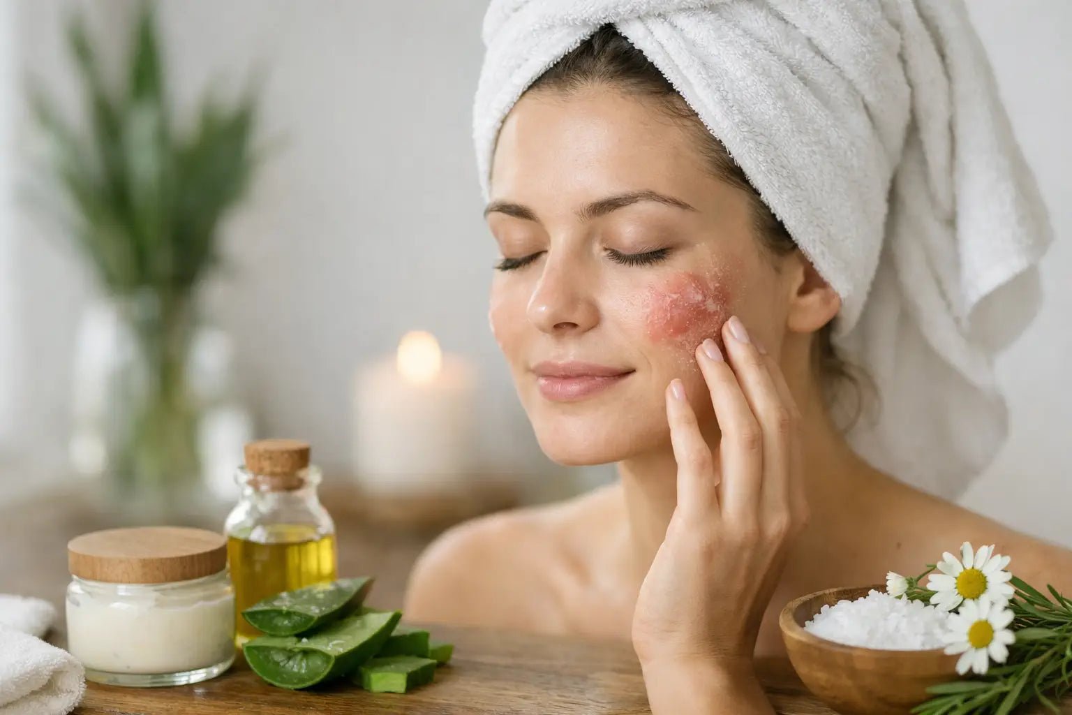 How to Treat Facial Eczema Naturally - Loma Lux Laboratories