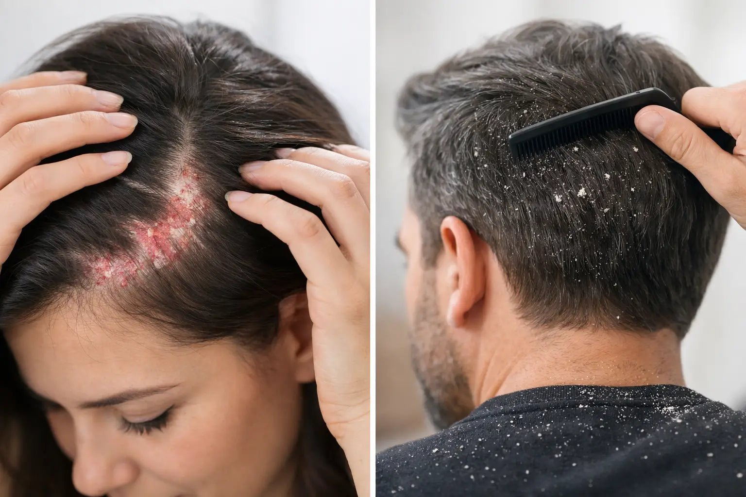 Scalp Psoriasis vs Dandruff Symptoms - Loma Lux Laboratories