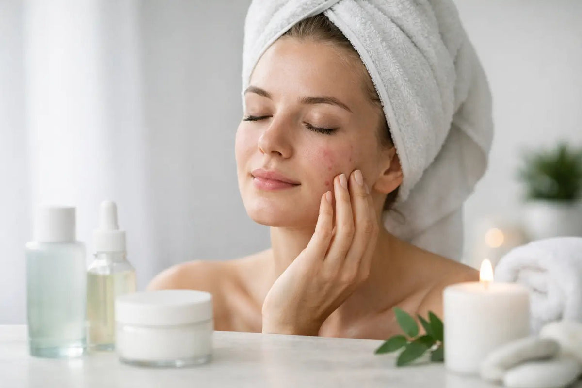 Sensitive Skin Acne Routine That Calms Breakouts - Loma Lux Laboratories