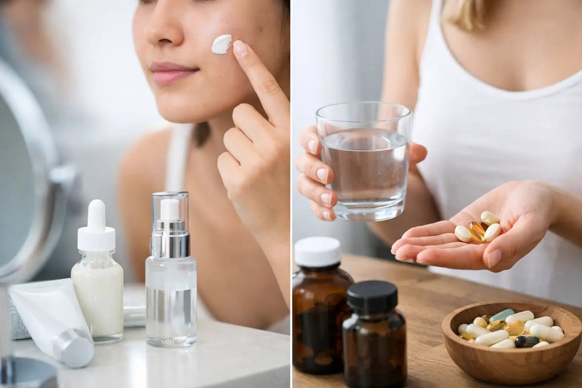 Topical vs Internal Acne Support Explained - Loma Lux Laboratories