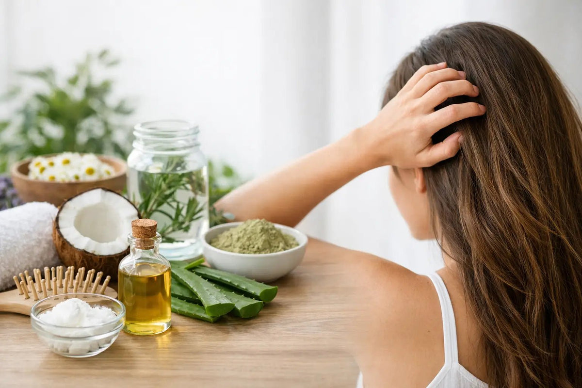 What Helps Itchy Scalp Naturally? 7 Gentle Steps - Loma Lux Laboratories